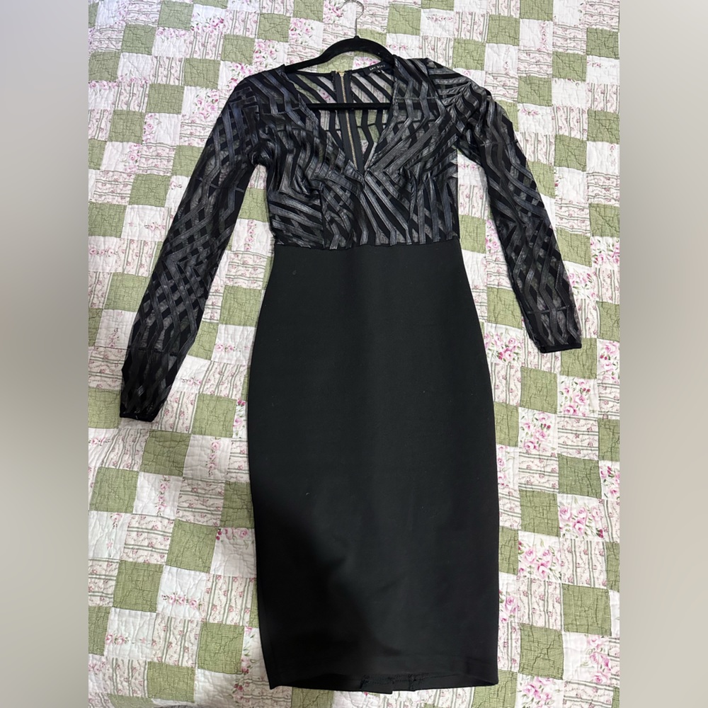 Lac Bleu Black Cocktail Dress